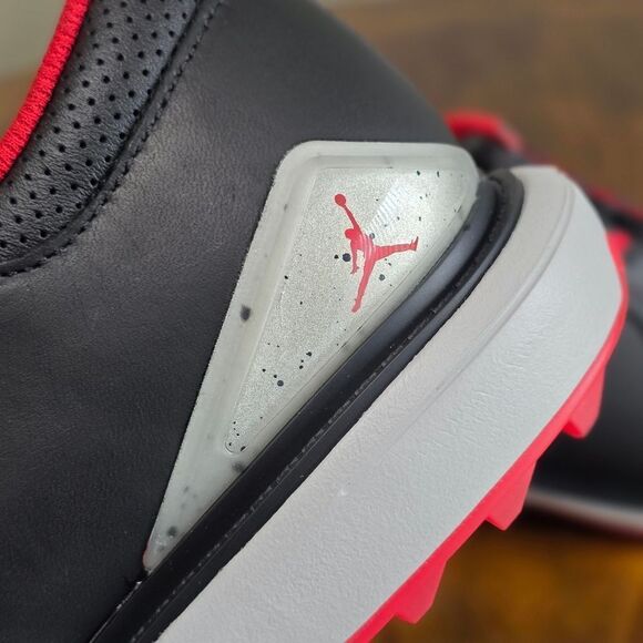 Nike Jordan ADG 5 Wide Low Bred Golf Shoes Women's 9.5 New Black Red FQ7874-001 - Picture 11 of 15